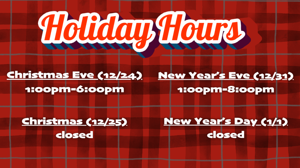 Holiday hours
